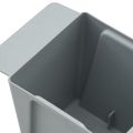 vidaXL Kvetinové boxy pre euro palety 12 ks Svetlosivá 14 x 9 x 9,5 cm