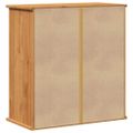 vidaXL Kúpeľňová skriňa VIGO Hnedá a medová hnedá 67,5 x 34 x 71,5 cm