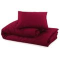 vidaXL Súprava obliečok čierna 200x200 cm ľahké mikrovlákno