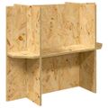 vidaXL Terárium Hnedá 60 x 30 x 80 cm OSB