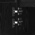 vidaXL Konferenčný stolík Čierny dub 104 x 60 x 35 cm Kompozitné drevo
