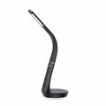 HAWK Nočná LED lampa 3,5W, čierna s nabíjanim 10W