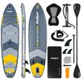 Paddleboard SUP REBEL ACTIVE RBA-4507-GR so sedadlom, sivý 11' 335x84x15 Paddleboard SUP REBEL ACTIVE RBA-4507-GR so sedadlom, šedý 11' 335x84x15