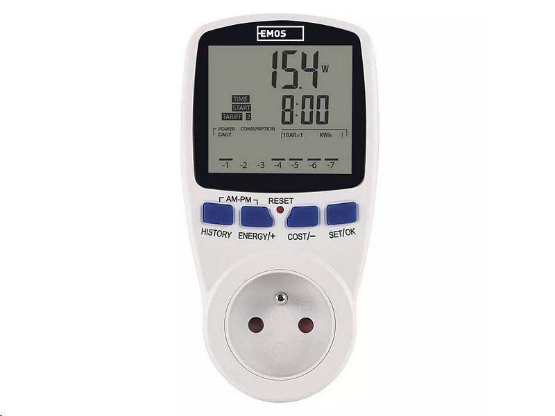 Meradlo spotreby elektrickej energie EMOS P5805