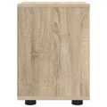 vidaXL Nočný stolík Sonoma dub 30,5 x 30 x 43 cm Kompozitné drevo