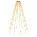 vidaXL Svetelná sieť na vianočný stromček 250 LED, 250 cm