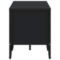 vidaXL TV stolík čierny 122x34x41 cm kompozitné drevo