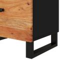 vidaXL Nočná skrinka 50x33x60 cm masívna akácia a spracované drevo