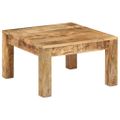 vidaXL Konferenčný stolík z mangovníkového dreva 60x60x35 cm