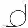 vidaXL Bungee šnúry s reflexnými pásikmi a háčikmi 25 ks 100 cm