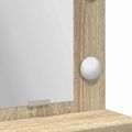 vidaXL Toaletný stolík Sonoma dub 75,5 x 41 x 135 cm Kompozitné drevo