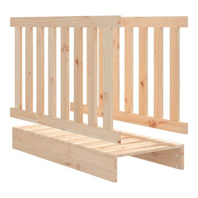 vidaXL Hrací most 45x107,5x79 cm masívne drevo borovica