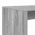 vidaXL Stôl Sivý Sonoma Kompozitné drevo 108 x 55 x 103.5 cm