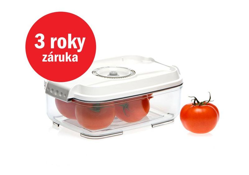 STATUS Tritan vákuová dóza 1,4l 157601, biela