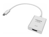 Externý video adaptér - USB-C 3.1 - HDMI - biela - maloobchod