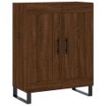vidaXL Vysoká skrinka hnedý dub 69,5x34x180 cm spracované drevo