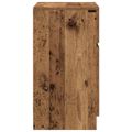 vidaXL Nočné stolíky 2 ks staré drevo 39x35x65 cm kompozitné drevo
