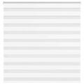 vidaXL Zebra roleta biela 150x100 cm šírka látky 145,9cm polyester