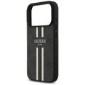 Obal Guess 4G Printed Stripes MagSafe pre iPhone 17 Pro čierny