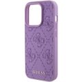 Puzdro Guess pre iPhone 15 Pro 6,1" GUHCP15LP4EPMU svetlofialová HC PU Quilted 4G Classic