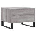 vidaXL Konferenčné stolíky 2 ks sivé sonoma 50x46x35 cm kompoz. drevo