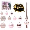 vidaXL Umelý vianočný stromček, snehom obalený, s LED svetlom 240 cm