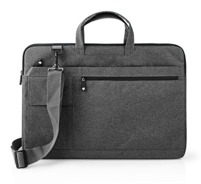 NEDIS brašna na notebook/ 17-18"/ ramenný popruh/ 8 úložných kabeliek/ čierna Brašna, pre notebook, 17-18", ramenný popruh, 8 úložných kabeliek, čierna