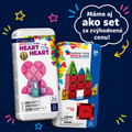 Magnetická stavebnica microMAGS Travel Set 26 dielov