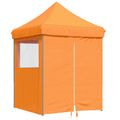 vidaXL Párty stan 200 x 200 x 306 cm Oranžová Oxfordská látka