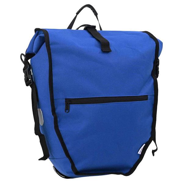 vidaXL Cyklistická taška Modrá 32,5 x 17 x 57 cm Polyester