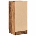vidaXL Komody staré drevo 2 ks 30x30x70 cm kompozitné drevo