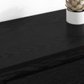 vidaXL Komody 2 ks Čierny dub 70 x 35,5 x 67,5 cm Kompozitné drevo