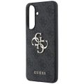 Puzdro Guess HC PU 4G Big Metal Logo pre Samsung Galaxy A37 čierna