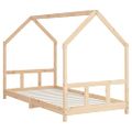 vidaXL Rám detskej postele 90x190 cm masívna borovica