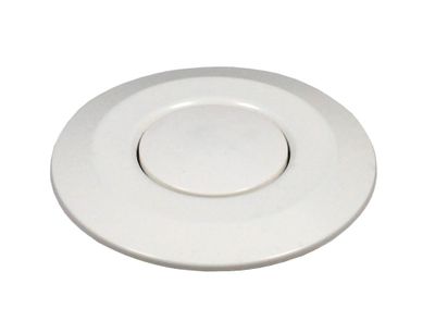 EcoMaster Krytka pneutlačidla guľatá Biela