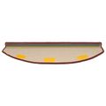 vidaXL Samolepiace schodové rohože 15 ks 80 x 24,5 x 3,5 cm