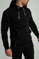 Mikina Hoodie Aster Black - STRIX