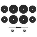 vidaXL 1 x Činka Dumbbell 15 kg