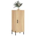 vidaXL Komoda dub sonoma 34,5x34x90 cm spracované drevo