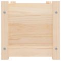 vidaXL Záhradný kvetináč 60x31x31 cm, borovicový masív