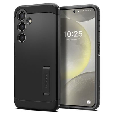 Puzdro Spigen Tough Armor pre Samsung Galaxy S24 čierna