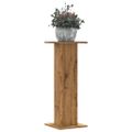 vidaXL Stojany na rastliny 2 ks dub artisan 30x30x80 cm kompoz. drevo