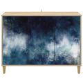 vidaXL Servírovacia skriňa RAALTE Sonoma 102 x 33 x 75 cm