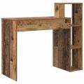 vidaXL Stôl Staré drevo Kompozitné drevo 100 x 40 x 90 cm
