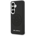Karl Lagerfeld Perforated KL MagSafe case for Samsung Galaxy S26 Black