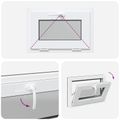 vidaXL Podkrovné okno RISOR 60 x 40 cm PVC a sklo