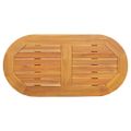 vidaXL Vrchná doska Prírodný olej 80 x 40 x 2 cm Pevné akáciové drevo