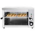 vidaXL Elektrický gastro salamander gril, nehrdzavejúca oceľ 3000 W
