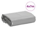 vidaXL Celta, sivá 4x7 m 650 g/m²