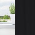 vidaXL Záclony na zatemnenie s krúžkami 2 ks Čierna 175 x 140 cm